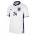 England Cole Palmer #24 Replik Heimtrikot EM 2024 Kurzarm